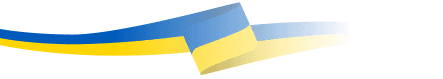 Ukraine banner left flag