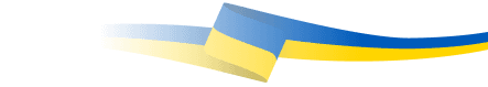 Ukraine banner right flag